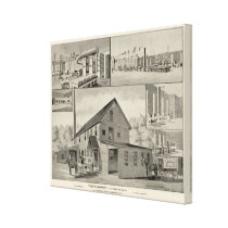 Toof's Laundry, Concord, NH Canvas Print
