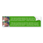 Tooker Gomberg Bicycle Quote Bumper Sticker