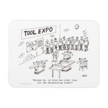 Tool Expo Cartoon Premium Flexi Magnet