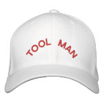 "TOOL MAN" embroidered on man's cap Baseball Cap