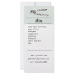 Tool Pliers Fix It Plumber Rack Card