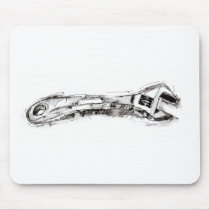 Tool wrench mousepads