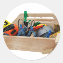ToolBoxTools042109 Round Sticker