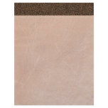 Tooled Leather Customized Letterhead