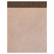 Tooled Leather Customized Letterhead