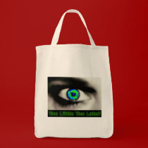 TooLittleTooLate Grocery Tote bags