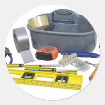 Tools071809 Round Stickers