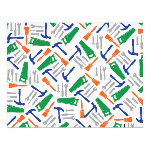Tools Birthday Invitation