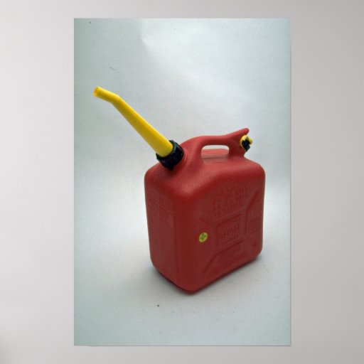 Tools of Trade- Red gas can Posters