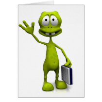 Toon Alien Cards