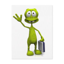 Toon Alien Post Cards