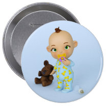 Toon Baby Button buttons