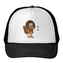 Toon Butterfly Fairy - Orange Hat