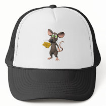 Toon Mouse With Cheese Hat by mariannegilliand Toon Mouse With Cheese Hat