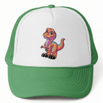 Toon rex orange hat by nyctherion Toon rex orange hat