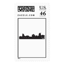 Toon Town Silhouette Disney postage