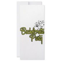 ToonDoveBachelorettePartyYlw Custom Rack Card