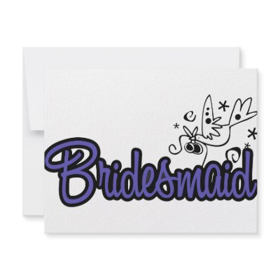 ToonDoveBridesmaidInd invitations