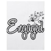 ToonDoveEngaged-Black&White flyers