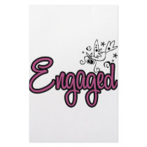 ToonDoveEngagedPink stationery