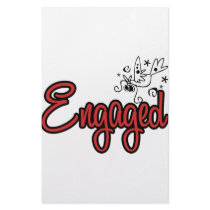 ToonDoveEngagedRed stationery