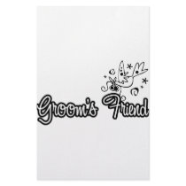 ToonDoveGroomsFriendWht stationery