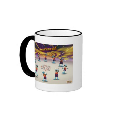 Toontown "Get Your Toon On!" Poster Disney mugs