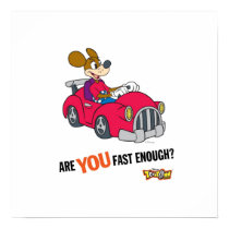 Toontown Kart Racer "Are you fast enough?" Disney posters