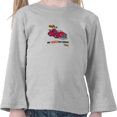 Toontown Kart Racer "Are you fast enough?" Disney t-shirts