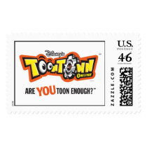 Toontown logo Disney postage