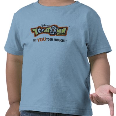 Toontown logo Disney t-shirts