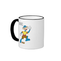 Toontown Monkey "Toons of the world unite!" Disney mugs