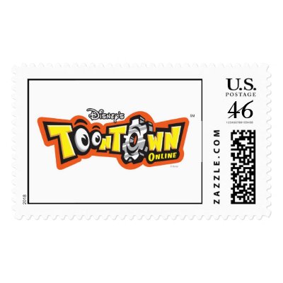 ToonTown Online logo Disney postage