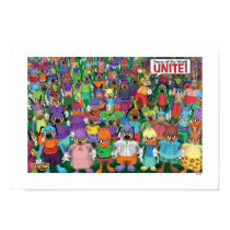 Toontown toons unite Disney posters
