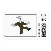 Toontown's Cogs Flying Disney postage