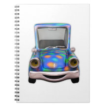 Toot! Toot! the Cute Little Cartoon Car Notebooks
