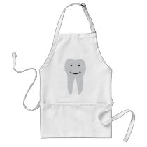 tooth dentist smile teeth apron