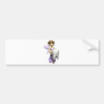 tooth fairy bumper sticker