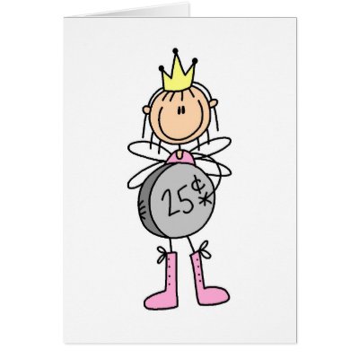 Tooth Fairy Giving Some Change Card