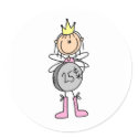 Tooth Fairy Giving Some Change Sticker
