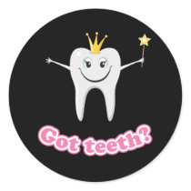 Tooth fairy got teeth stickers
