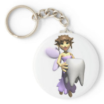 tooth fairy key chain