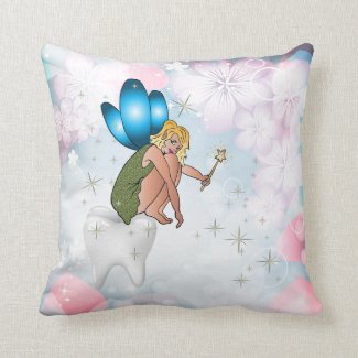 Tooth Fairy Personalized American MoJo Pillow