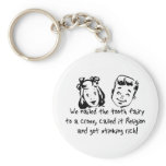Tooth Fairy Religion Key Chain