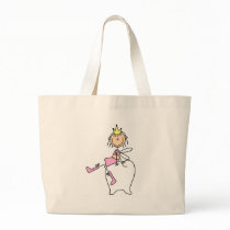 Tooth Fairy Sits On A Tooth Bag