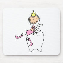 Tooth Fairy Sits On A Tooth Mousepad by stick_figures Tooth Fairy Sits On A Tooth Mousepad