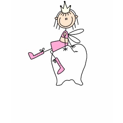Tooth Fairy Sits On A Tooth Shirt