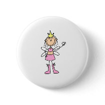 Tooth Fairy With A Lost Tooth Button by stick_figures Tooth Fairy With A Lost Tooth Button