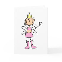 Tooth Fairy With A Lost Tooth Card