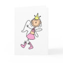 Tooth Fairy With Her Hands Full Card by stick_figures Tooth Fairy With Her Hands Full Card